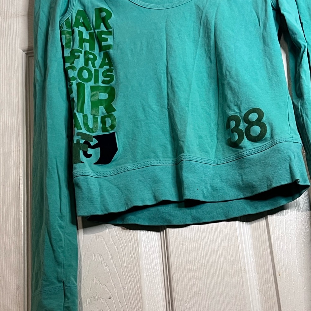 Le Jean De Marithe François gibbous green top size M - Picture 4 of 7